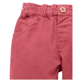 Pure Baby 0-3 Months to 5 Years Corduroy Pull On Pants - Toadstool