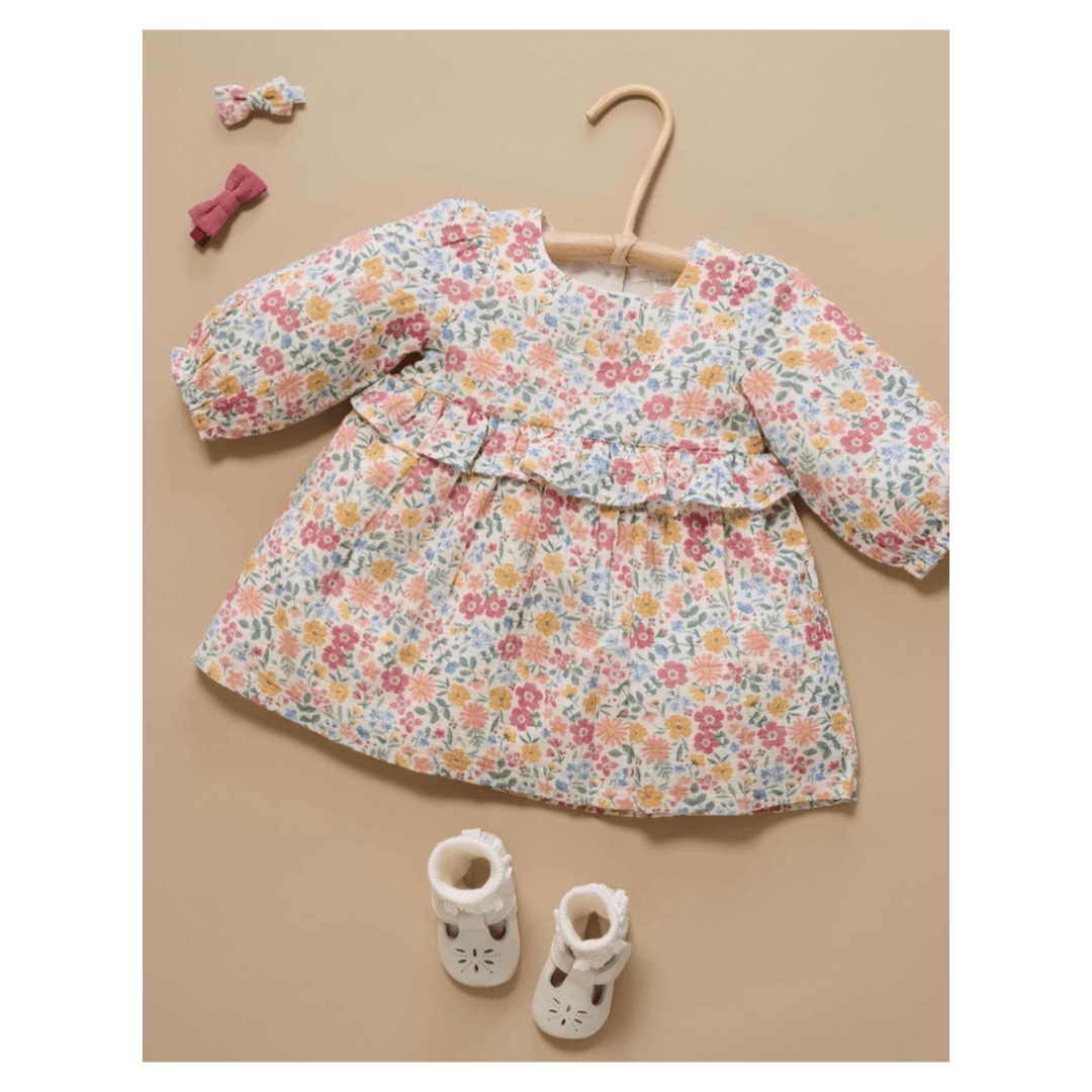 Pure Baby 0-3 Months to 5 Years Forest Dress - Wild Flower