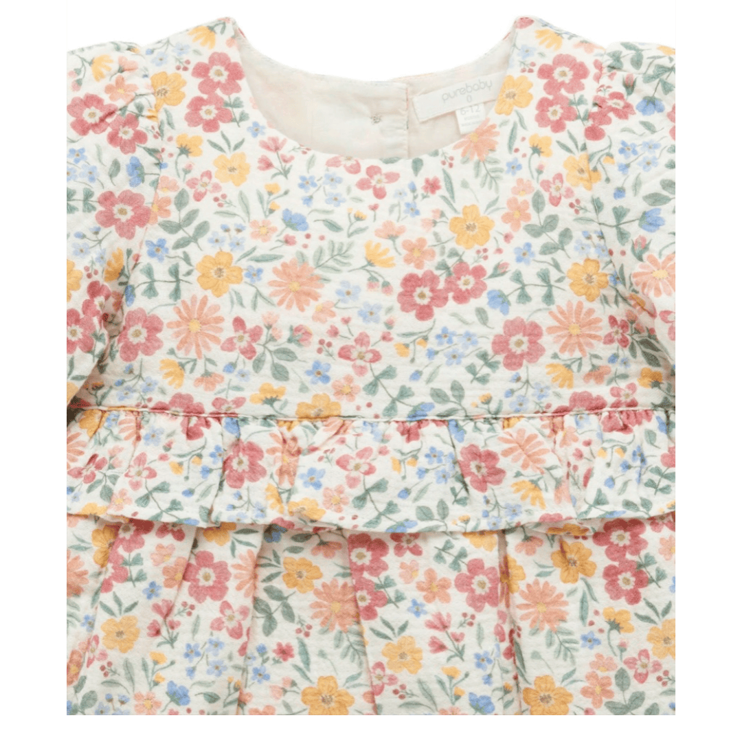Pure Baby 0-3 Months to 5 Years Forest Dress - Wild Flower