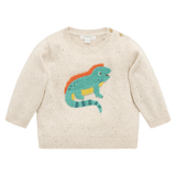 Pure Baby 0-3 Months to 5 Years Iguana Jumper - Sand Neppy