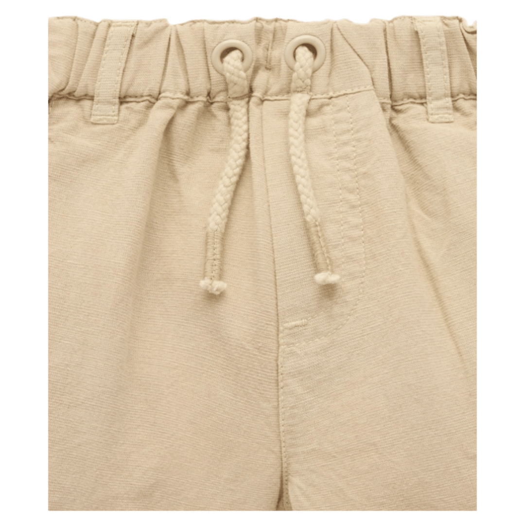 Pure Baby 0-3 Months to 5 Years Linen Blend Short - Burrito