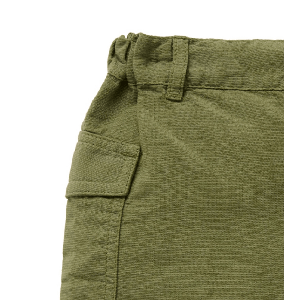 Pure Baby 0-3 Months to 5 Years Linen Blend Shorts - Seaweed