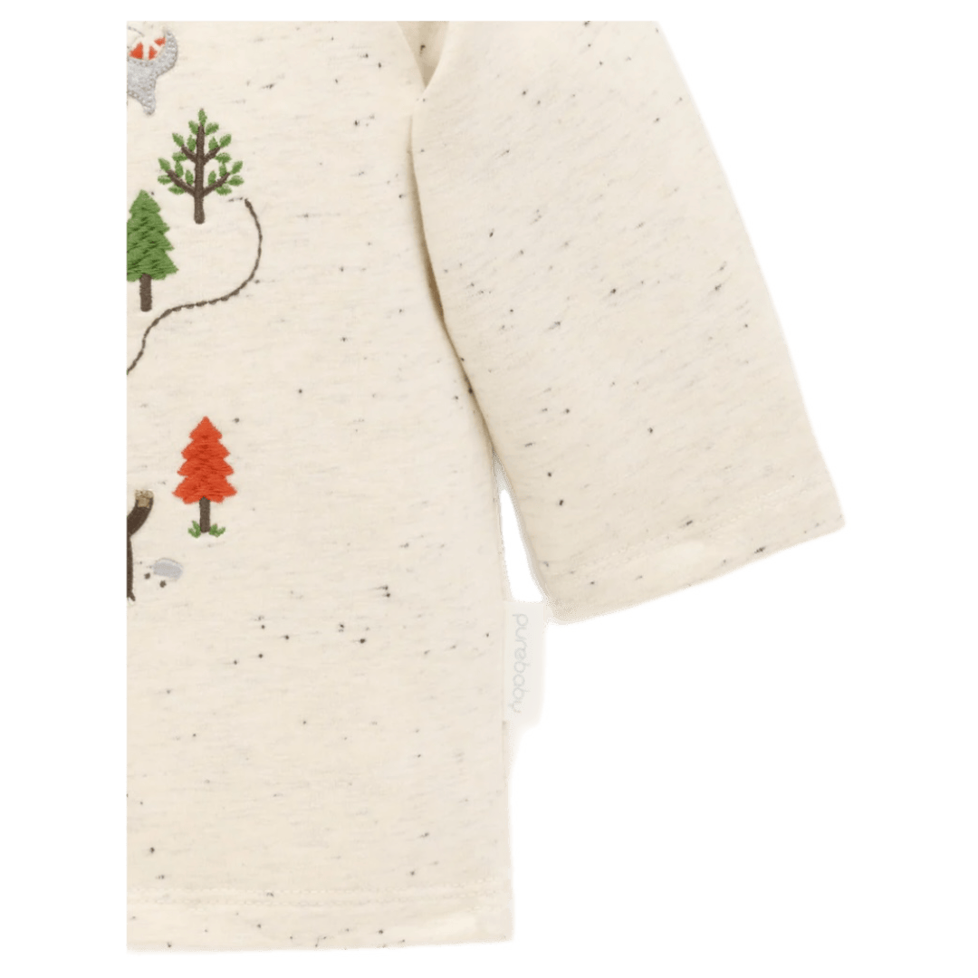 Pure Baby 0-3 Months to 5 Years Long Sleeve Thick Tee - Castle Map