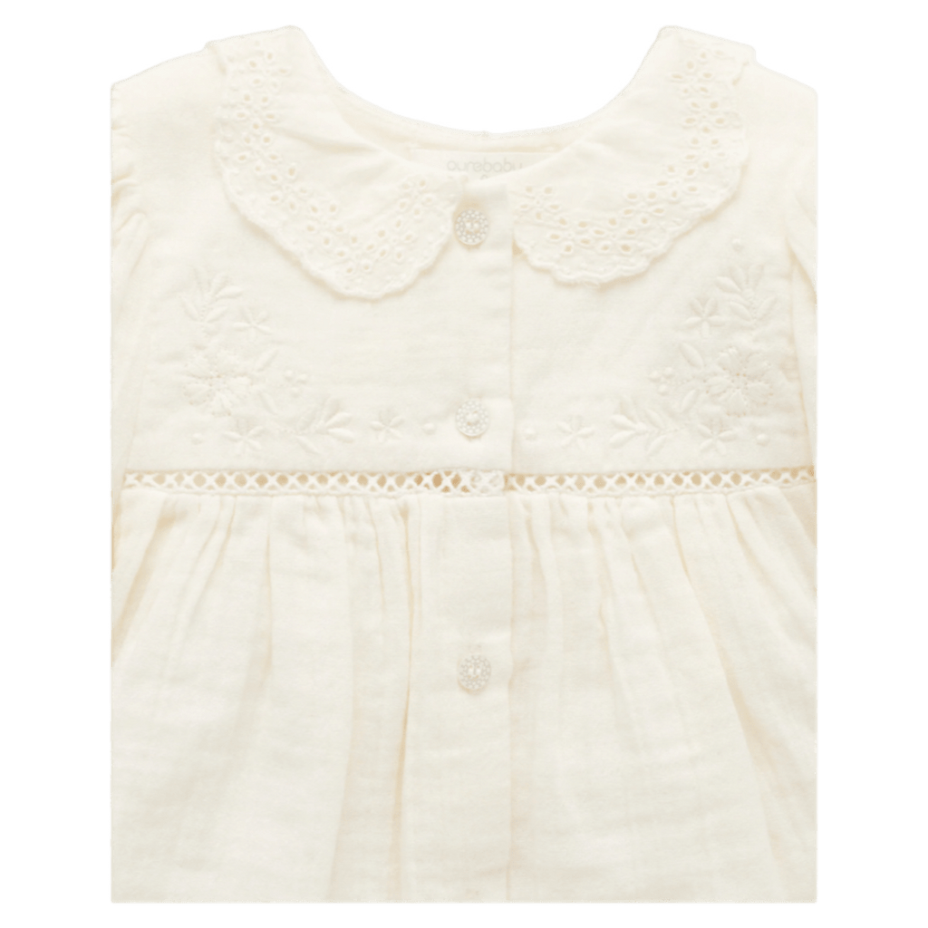 Pure Baby 0-3 Months to 5 Years Meadow Blouse - Cloud