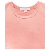 Pure Baby 0-3 Months to 5 Years Pointelle Short Sleeve Tee - Peach