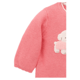 Pure Baby 0-3 Months to 5 Years Puppy Jumper - Peach Melange