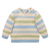 Pure Baby 0-3 Months to 5 Years Striped Jumper - Safari