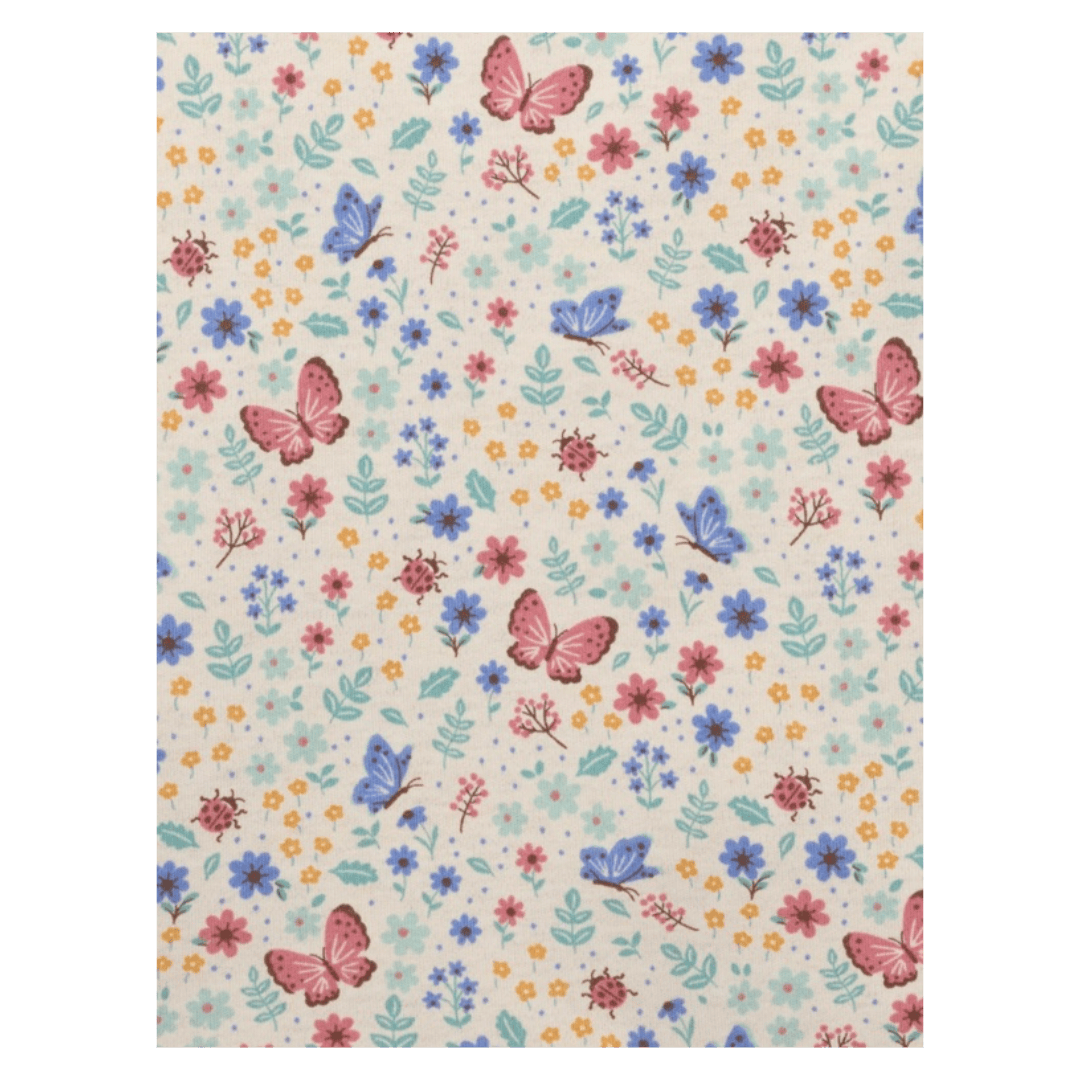 Pure Baby 0-3 Months to 5 Years Thick Layering Top - Sapphire Butterfly