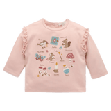 Pure Baby 0-3 Months to 5 Years Thick Ruffle Top - Mouse