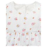 Pure Baby 6-12 Months to 5 Years Linen Blend Dress - Butterfly Stripe