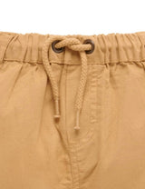 Pure Baby 6-12 Months to 5 Years Linen Blend Short - Argan