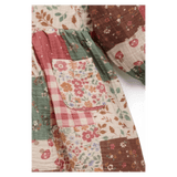 Pure Baby 6-12 Months to 5 Years Long Sleeve Dress - Patchwork