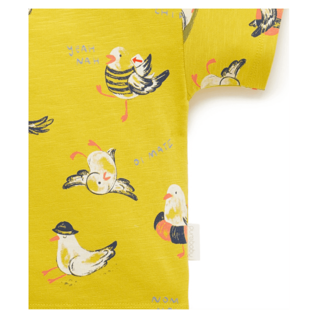 Pure Baby 6-12 Months to 5 Years Seagull Chatter Tee - Chippy