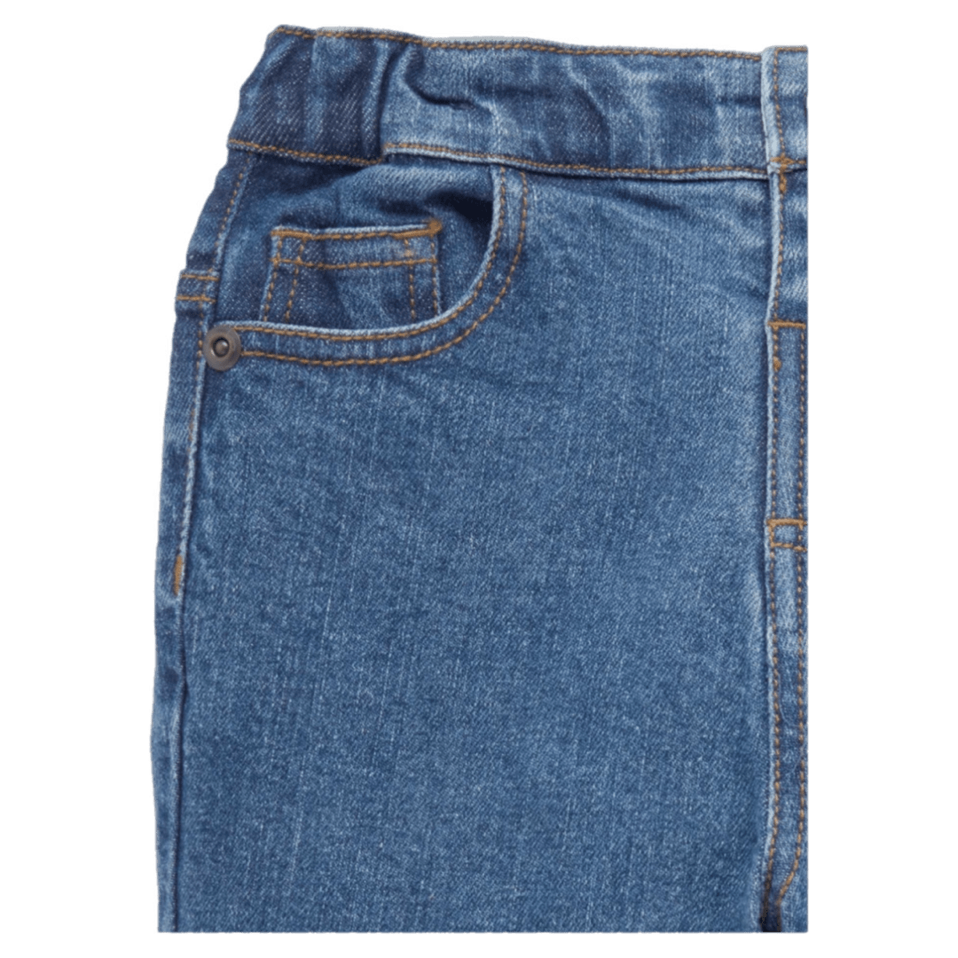 Pure Baby 6-12 Months to 5 Years Straight Leg Jean - Mid Denim