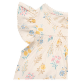 Pure Baby Newborn to 1 Year Shirred Romper - Posy