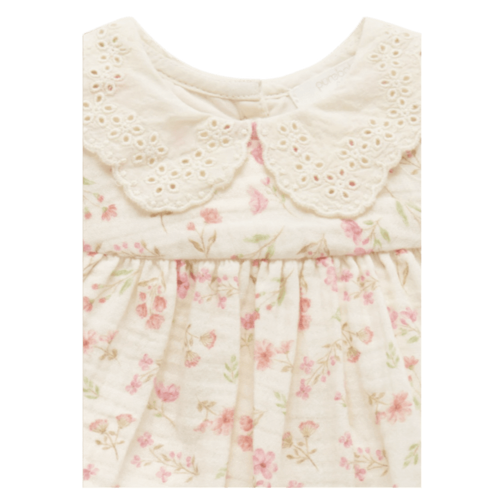 Pure Baby Newborn to 2 Years Seaside Romper - Seaside Floral