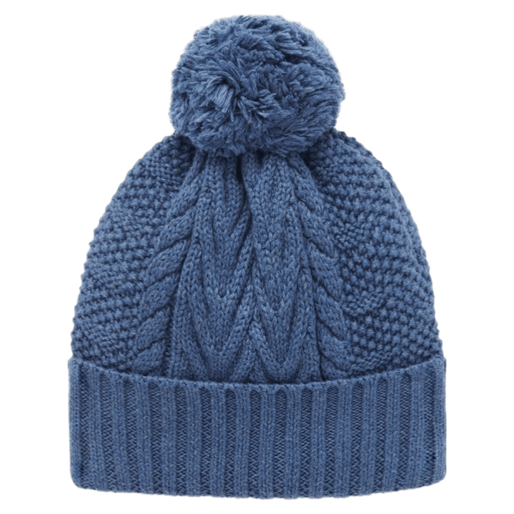 Pure Baby XSmall/Small to Medium/Large Cable Beanie - Canal Melange