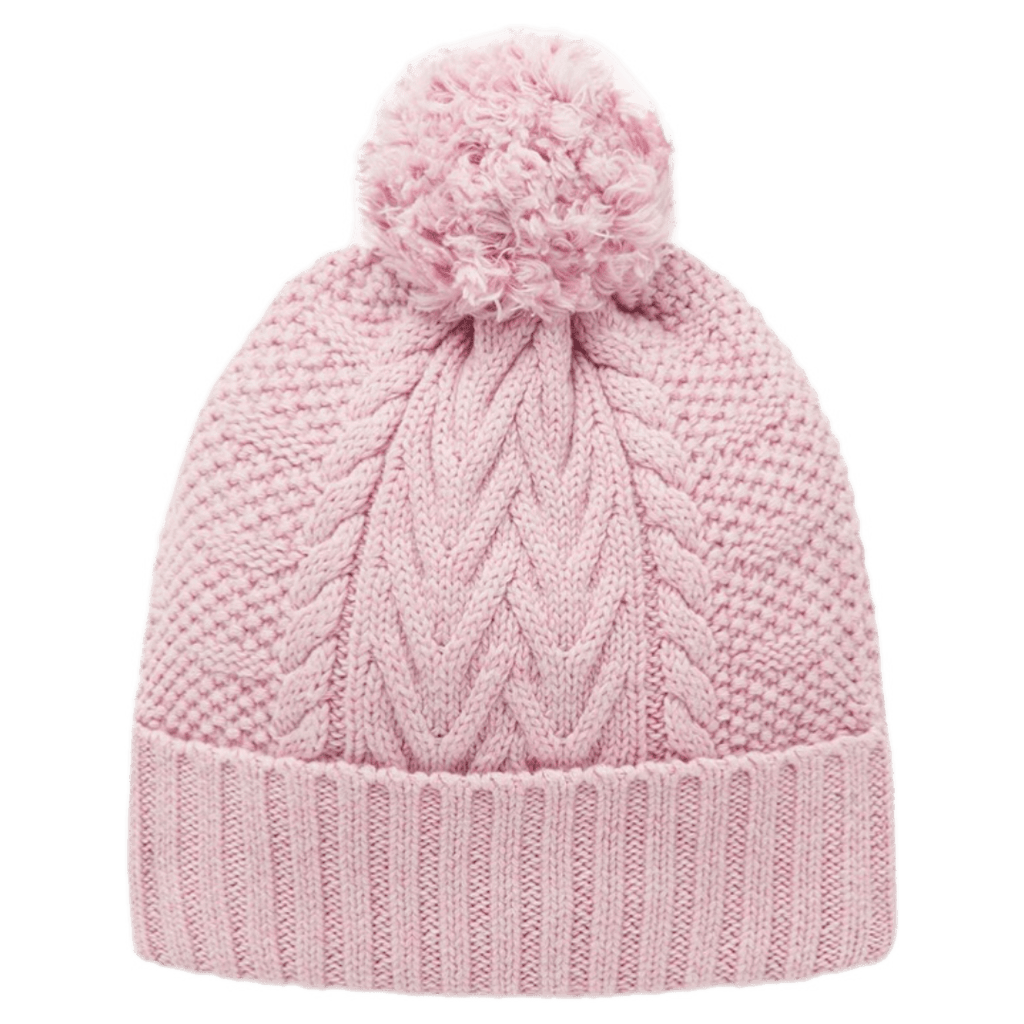 Pure Baby XSmall/Small to Medium/Large Cable Beanie - Marshmallow Melange