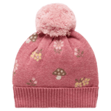 Pure Baby XSmall/Small to Small/Medium Magical Forest Beanie - Toadstool Jacquard