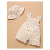 Pure Baby XSmall to Large Floral Reversible Bucket Hat - Sofia