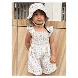 Pure Baby XSmall to Large Floral Reversible Bucket Hat - Sofia