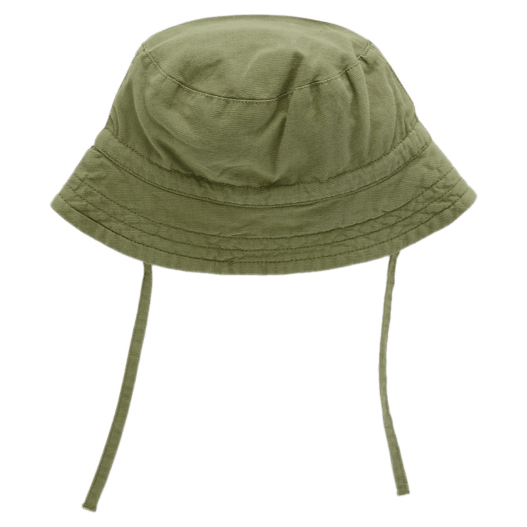 Pure Baby XSmall to Large Linen Blend Sun Hat - Olive