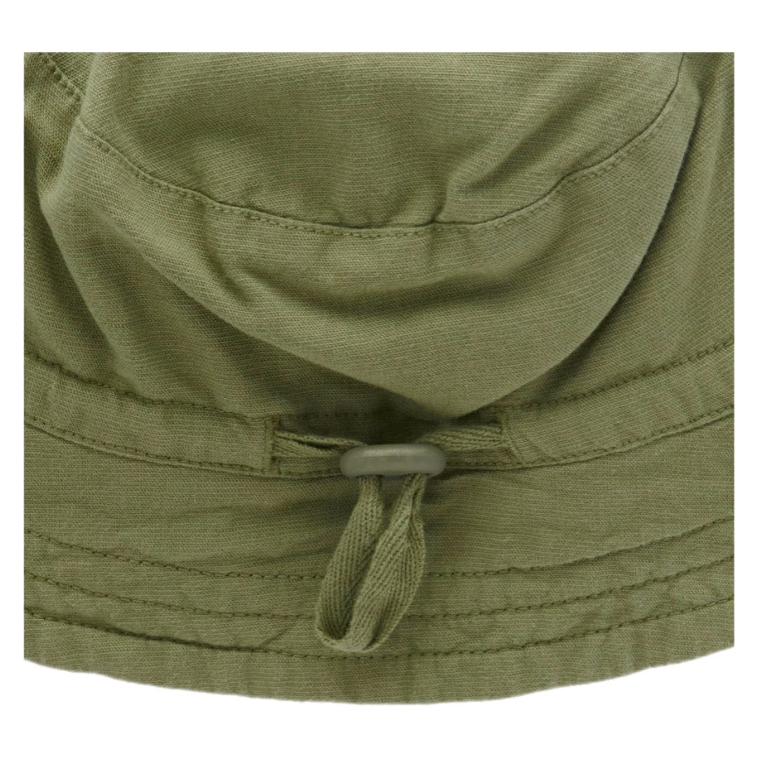 Pure Baby XSmall to Large Linen Blend Sun Hat - Olive
