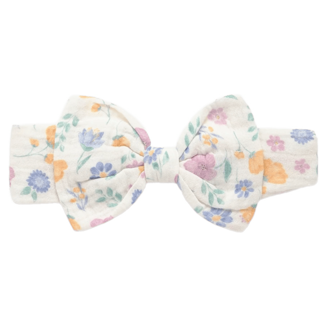 Pure Baby XXS/XS to MD/LG XXS/XS Bow Headband - Sofia