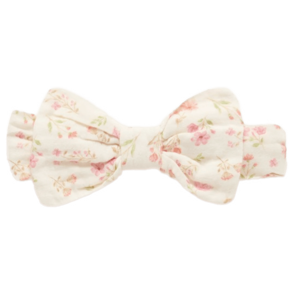 Pure Baby XXS/XS to SM/MD XXS/XS Bow Headband - Seaside Floral