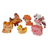 QToys 12 Months Plus Farm Animal Play Set & Puzzle