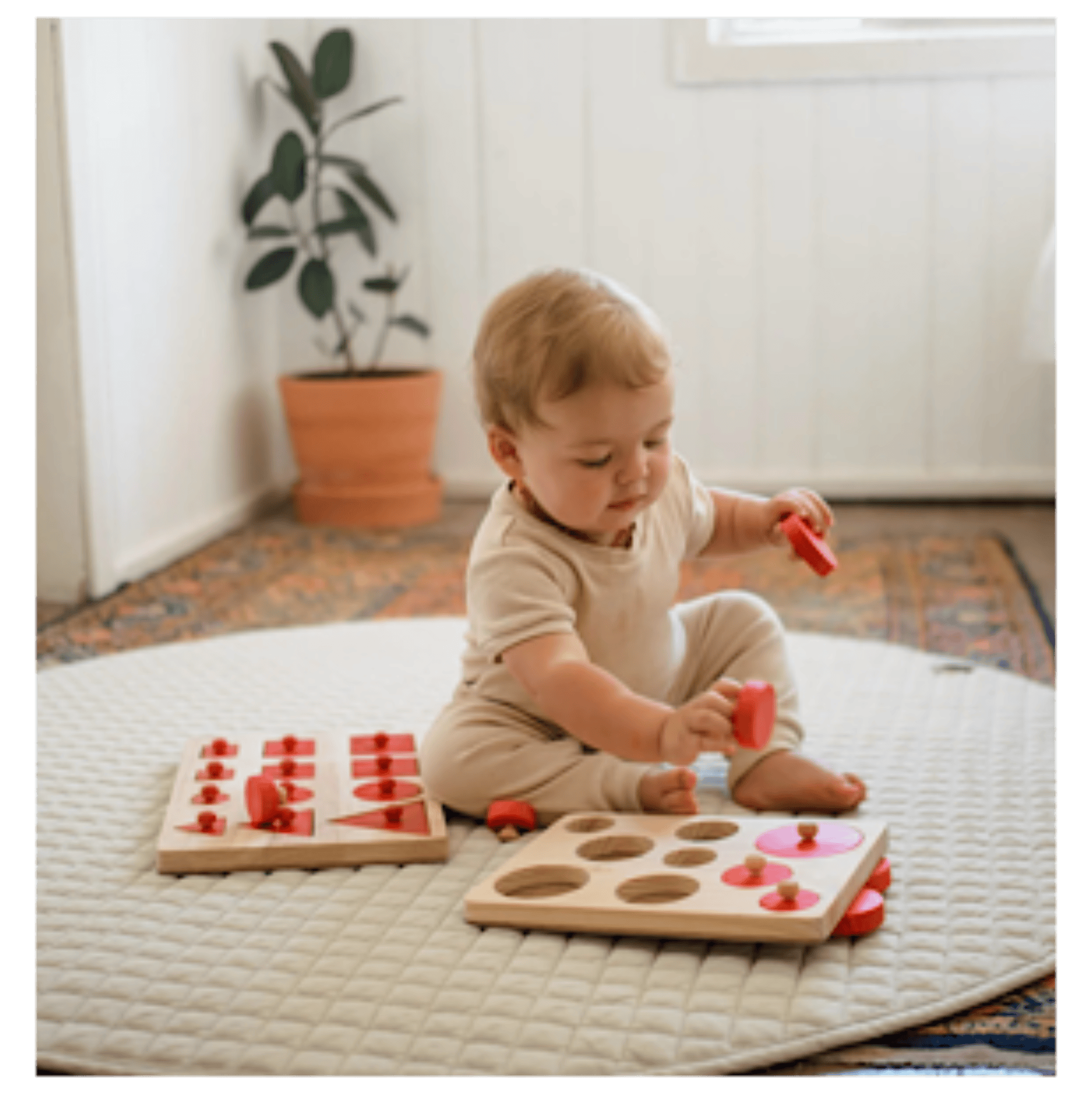 QToys 2 Plus Montesorri Size Puzzle