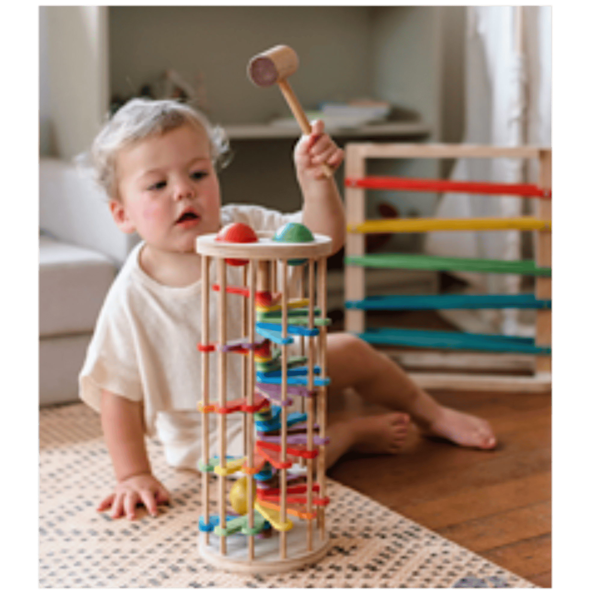 QToys 2 Plus Pound A Ball Tower