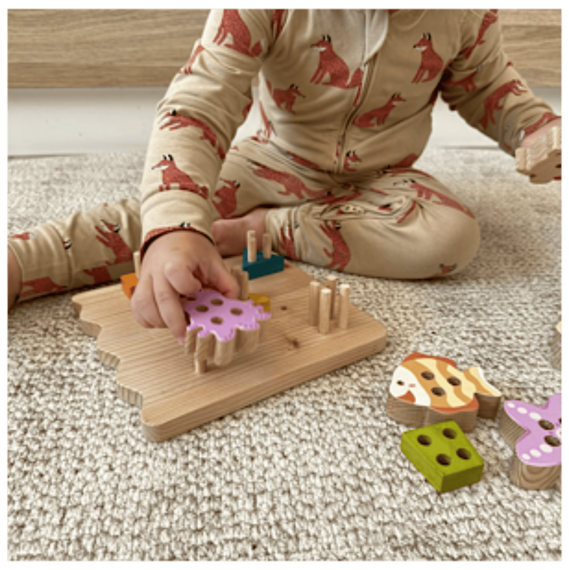 QToys 2 Plus Sea Animal Shape Puzzle