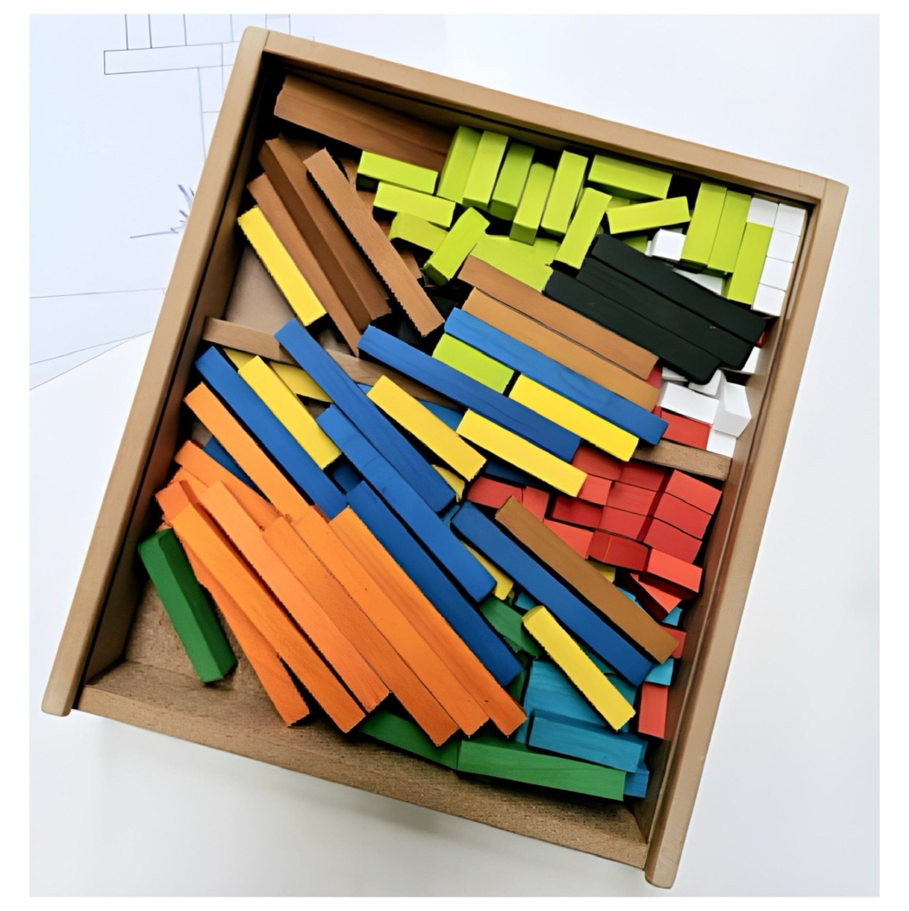 QToys 3 Plus Cuisenaire Learning Rods