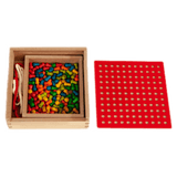QToys 3 Plus Froebel Peg & Lacing Board