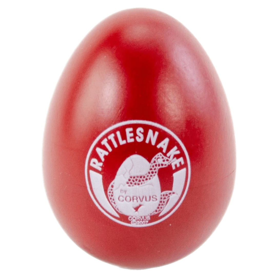 Rattlesnake 3 Plus Egg Shaker - Dark Red