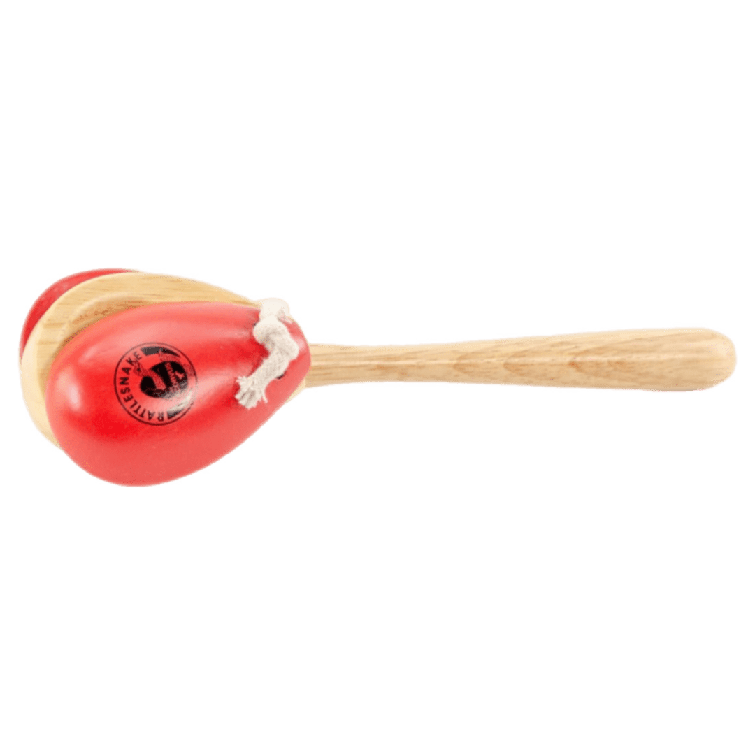 Rattlesnake 3 Plus Rod Castanets - Light Red