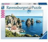Ravensburger 10 Plus 1000 Pc Puzzle - Sea Stacks at Scopello, Sicily