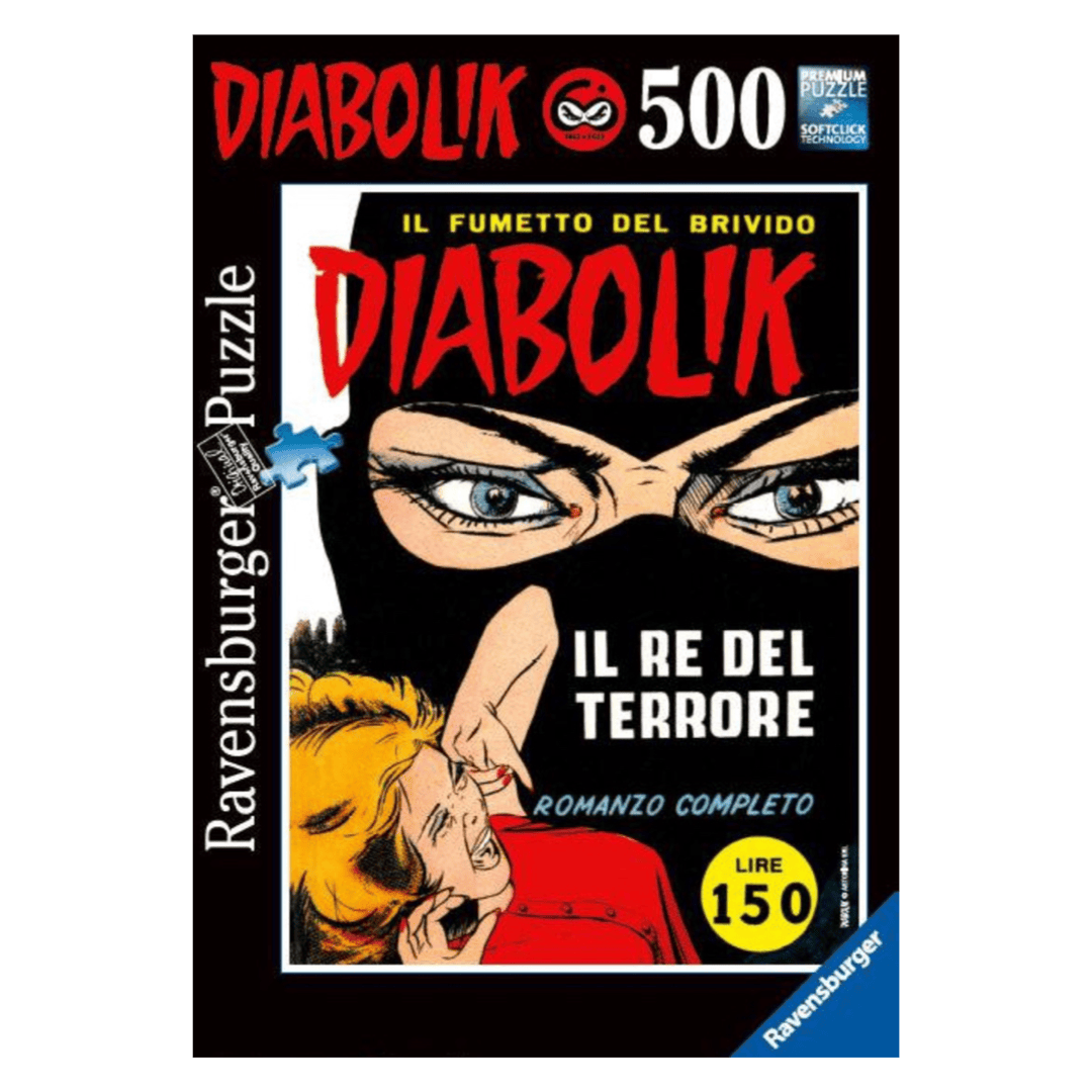 Ravensburger 10 Plus 500 Pc Puzzle - Diabolik Comic 1962