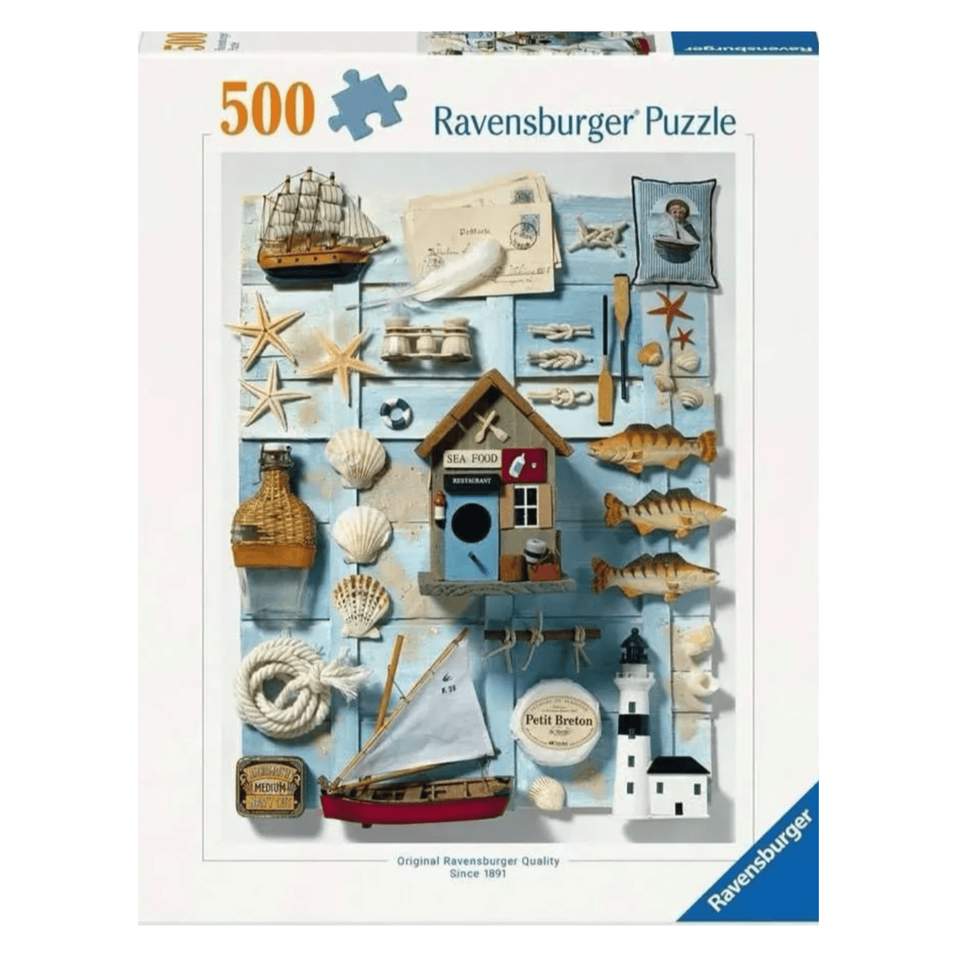 Ravensburger 10 Plus 500 Pc Puzzle - Maritime Flair