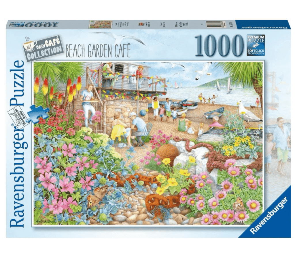 Ravensburger 12 Plus 1000 Pc Puzzle - Beach Garden Cafe