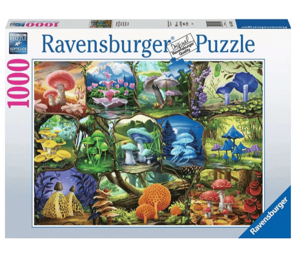 Ravensburger 12 Plus 1000 Pc Puzzle - Beautiful Mushrooms