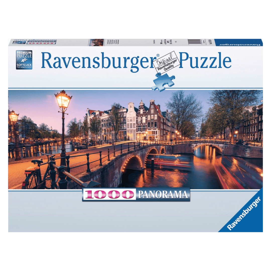 Ravensburger 12 Plus 1000 Pc Puzzle - Evening in Amsterdam
