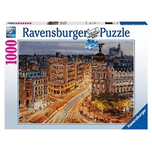 Ravensburger 12 Plus 1000 Pc Puzzle - Gran Via, Madrid