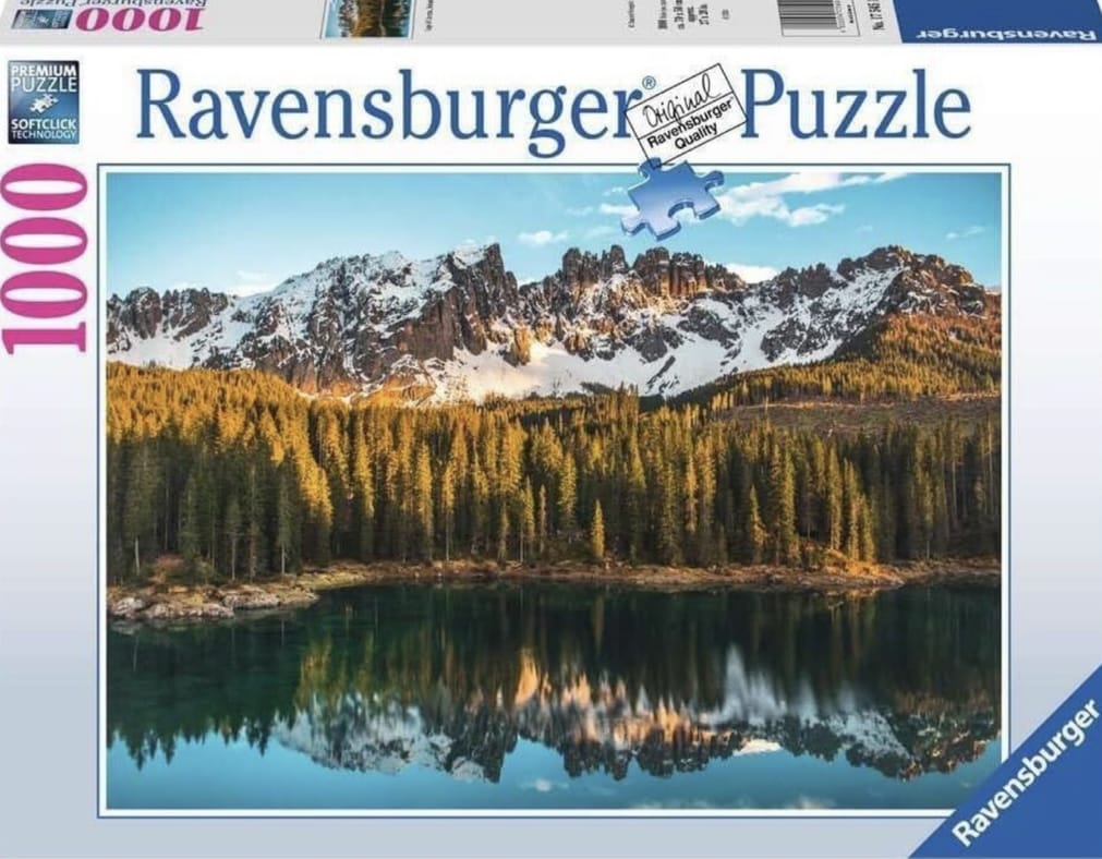Ravensburger 12 Plus 1000 Pc Puzzle - Lake Carezza