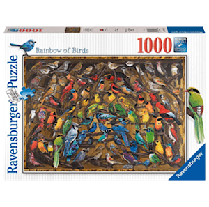 Ravensburger 12 Plus 1000 Pc Puzzle - Rainbow of Birds