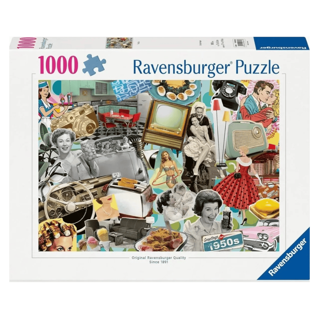 Ravensburger 12 Plus 1000 Pc Puzzle - The 50s