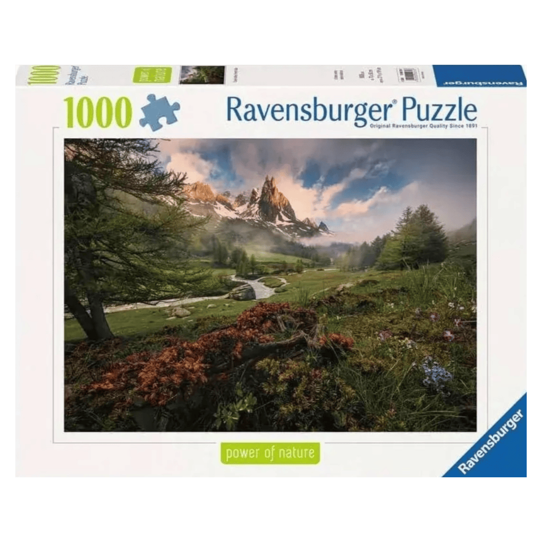 Ravensburger 14 Plus 1000 Pc Puzzle - Claree Valley French Alps