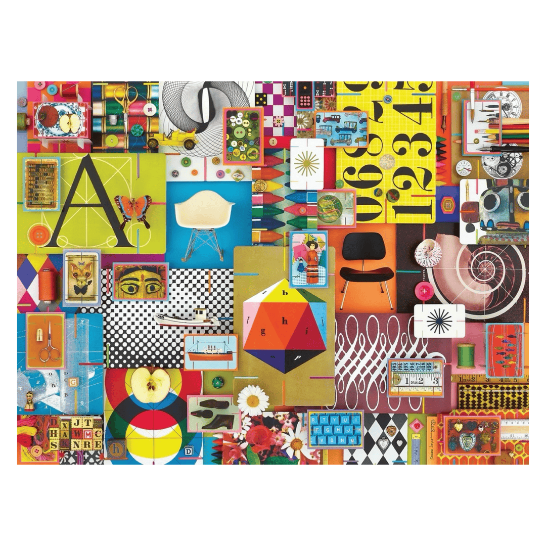 Ravensburger 14 Plus 1500 Pc Puzzle - Eames House of Cards