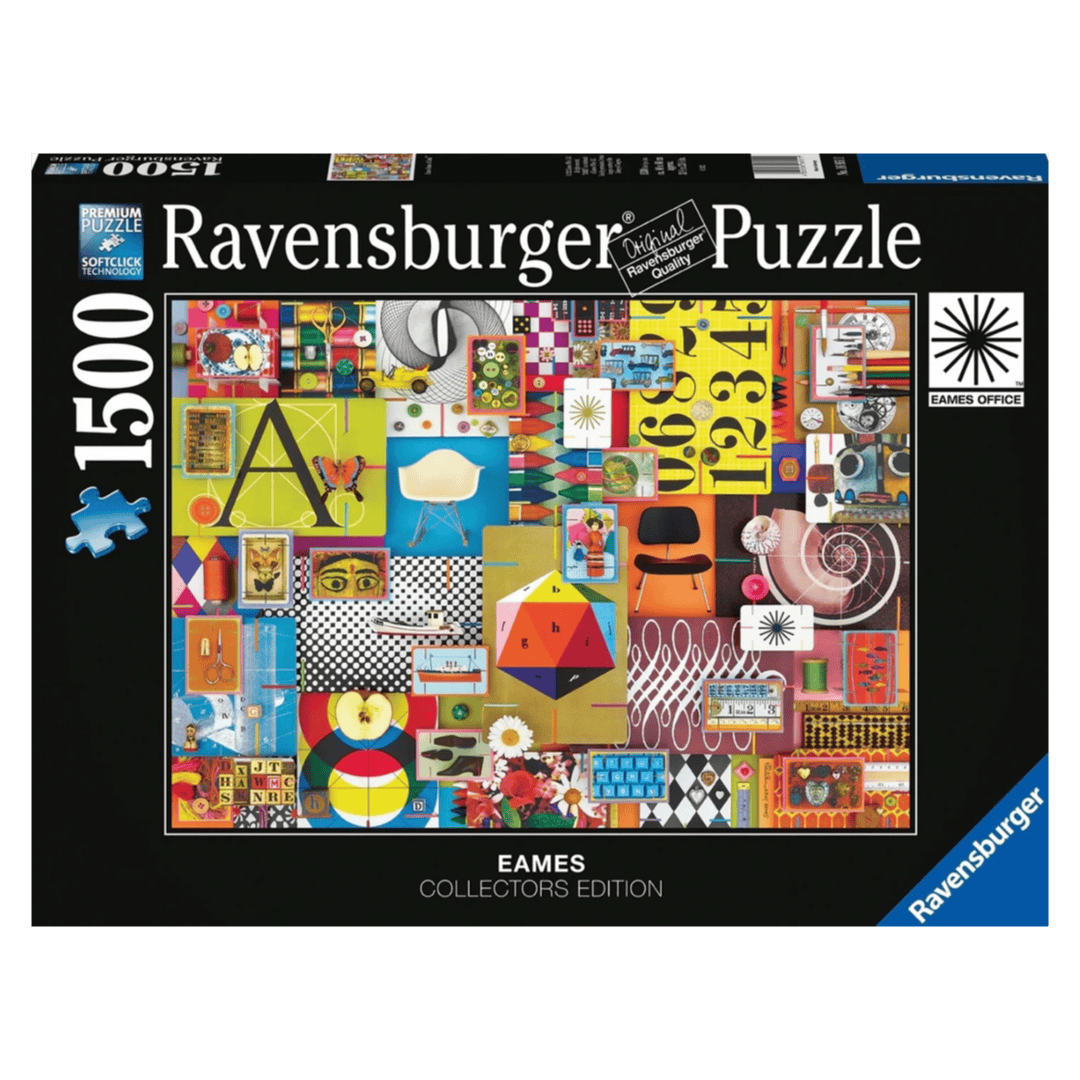 Ravensburger 14 Plus 1500 Pc Puzzle - Eames House of Cards